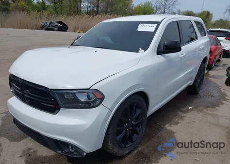 2018 Dodge Durango Sxt Awd из США, поврежденный, VIN 1C4RDJAG2JC362361